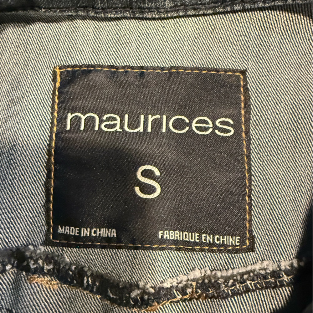 Maurices Denim Vest - Size Small - Picture 2 of 5